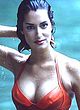 Yasmeen Ghauri in seethru bikini posing shots pics