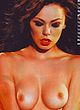 Vikki Blows naked pics - topless & latex lingerie posin