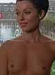 Marie-France Pisier exposes natural tits in movie pics