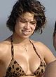 Maria Beatriz Antony sunbathes topless on a yacht pics