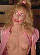 Linnea Quigley exposes pussy and tits pics