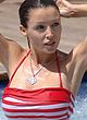 Dannii Minogue flashes cameltoe in wet bikini pics