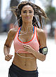 Katie Cleary working out in the park pics