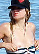 Avril Lavigne naked pics - nipple slip at malibu beach