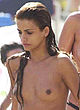 Monica Cruz topless and bikini shots pics
