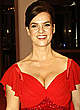 Katarina Witt cleavage in long red dress pics