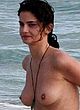 Shermine Shahrivar sunbathes topless & bikini pics