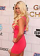 Brooke Hogan looks hot in tiny red dress pics