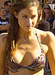 Katherine Webb sexy cleavage in bikinis pics