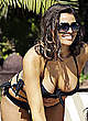 Jessica Wright deep cleavage poolside shots pics