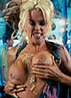 Jenny McCarthy naked pics - holding large nude boobs