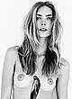 Emily Senko topless black-&-white images pics