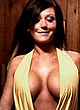 Jenni Farley jumbo cleavage in bikini tops pics