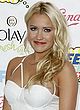 Emily Osment busty in revealing white dress pics
