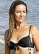 Francesca Newman-Young sexy in bikini on a beach pics