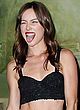 Jessica Stroup hot tongue action in belly top pics
