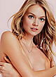 Lindsay Ellingson topless & bright lingerie shot pics