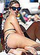 Nicky Hilton in bikini at a beach in miami pics
