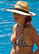 Julie Benz spotted poolside in bikini pics