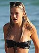 Megan Blake Irwin hot bikini nip-slip at a beach pics