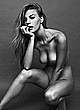 Vanessa Chromik nude black-&-white photoset pics
