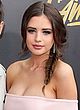 Jess Conte busty in a strapless pink gown pics