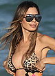 Jasmine Tosh busty in leopard-print bikini pics