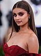 Taylor Marie Hill busty in red strapless dress pics