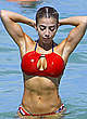Valeria Orsini in red bikini pics