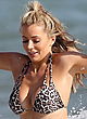 Olivia Attwood busty in leopard-print bikini pics