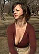 Julia Jakab huge cleavage & nip-slip pics