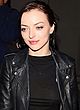 Francesca Eastwood braless in a see-thru blouse pics