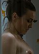 Aliette Opheim kissing & nude in shower pics