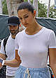 Tao Wickrath braless in see thru white top pics