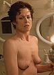 Sigourney Weaver showing her tits, dressing up pics