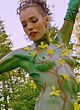 Jemma Dallender nude covered with body paint pics