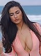 Tao Wickrath shows pokies in pink swimsuit pics