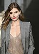 Grace Elizabeth see through on the runway pics
