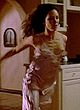 Madeleine Stowe running, showing left breast pics