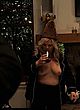 Paula Pell displaying boobs & drinking pics