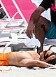Kristen Doute topless at the beach in miami pics