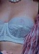 Casie Chegwidden visible tits see-thru blue bra pics