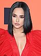 Becky G cleavy & leggy in a red dress pics