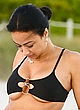 Draya Michele showing under-boobs in bikini pics