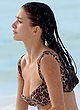 Camila Morrone busty in a skimpy thong bikini pics