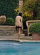 Sophie Cookson showing her butt by the pool pics