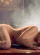 Greta Danielle Newgren lying nude but covered pics