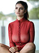 Judit Guerra huge breasts in sheer top pics