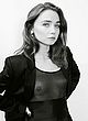 Jessica Barden showing tits for hunger mag pics