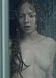 Jenna Thiam nude titties in shower scene pics